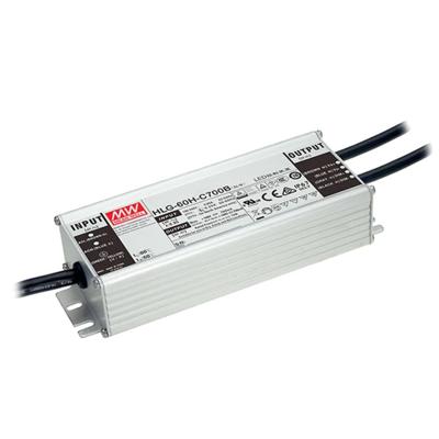Mean Well LED-driver Constante spanning, Constante stroomsterkte 62.1 W 1.15 A 54 V/DC 3-in-1 dimmer, Montage op ontvlambare oppervlakken, Geschikt voor