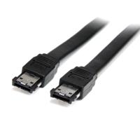 StarTech.com 2m eSATA kabel afgeschermd - st/st - zwart - externe eSATA naar SATA 3.0 6 GB aansluitkabel afgeschermd - thumbnail