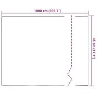 VidaXL Raamfolies 2 st mat bamboepatroon pvc - thumbnail
