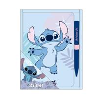 Disney stitch notitieboek + pen - thumbnail