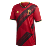 België Shirt Thuis Junior 2020-2021 - Maat 176 - Kleur: Rood | Soccerfanshop - thumbnail