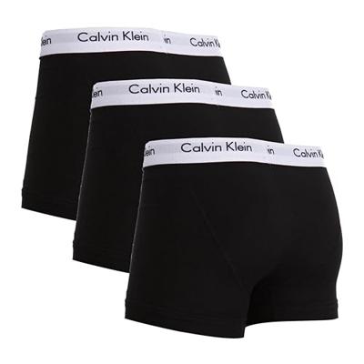 Calvin Klein 3-Pack Trunks heren - Boxershorts met korte pijpjes - Heren onderbroek