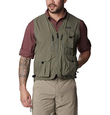 Columbia Silver Ridge™ Utility Vest Vest Heren Stone Green L