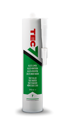Tec7 patroon Universele lijmkit 310ml Wit - 535206000