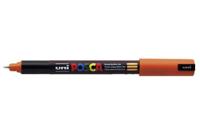 Uni POSCA paintmarker PC-1MR, 0,7 mm, donkeroranje - thumbnail