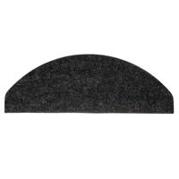 Trapmatten zelfklevend 20 st 65x22,5x3,5 cm antraciet - thumbnail