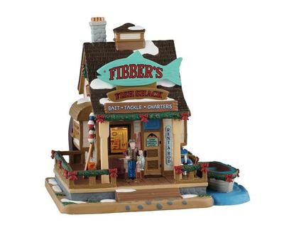 Fibber's Fish Shack 19x23x22 cm Kerstdorp LEMAX - Lemax