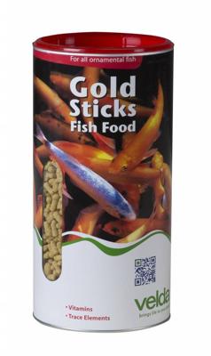 Velda Gold Sticks Premium Vijvervoer 260g - Drijvend Hoofdvoer voor Heldere Visvijvers
