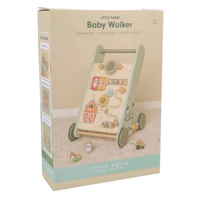 Little Dutch activiteiten loopwagen little farm Little Dutch activiteiten loopwagen little farm
