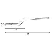 HellermannTyton NA0/1 PRONG-ML Reservedoorn Inhoud: 1 stuk(s) - thumbnail