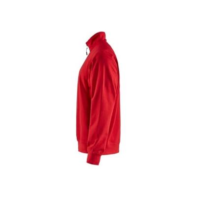 Blåkläder Sweatshirt met halve rits 33691158 | Rood | Maat M - 7330509466216