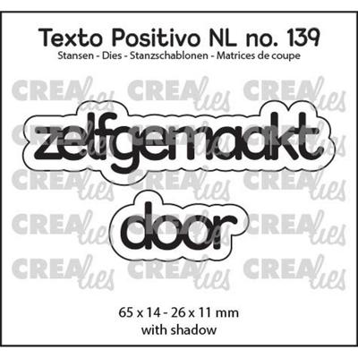 Crealies • texto positivo zelfgemaakt door