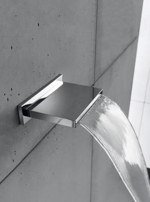 Cascade Hotbath Mate wand 20 cm model SPS Chroom