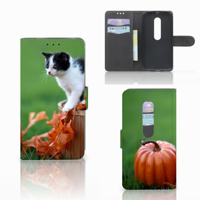 Motorola Moto G 3e Generatie Telefoonhoesje met Pasjes Kitten - thumbnail