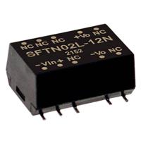 MEAN WELL SFTN02N-05N DC/DC-converter, SMD 400 mA 2 W Aantal uitgangen: 1 x Inhoud 1 stuk(s) - thumbnail