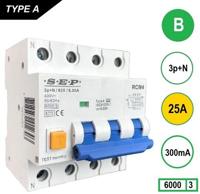 Enzo Aardlekautomaat 25a b kar 300ma 4p sep - 4518140 - thumbnail