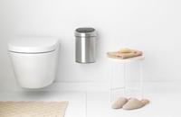Brabantia touch bin wandafvalemmer 3 liter white - thumbnail