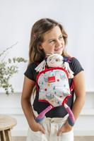 Goula draagzak voor pop Cats & Dogs 25 cm rood - thumbnail