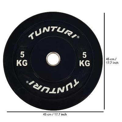 Tunturi Halterschijf | 1 x 5kg | Black