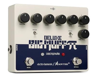 Electro Harmonix Sovtek Deluxe Big Muff Pi distortion sustainer