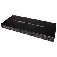 ROLINE 4K HDMI Matrix Switch, 4x2, met afstandsbediening - thumbnail