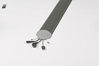 Serpa Kabelbrug 5.01021.7043 TPE (geurloos rubbermengsel) Donkergrijs Aantal kanalen: 5 1500 mm Inhoud: 1 stuk(s) - thumbnail