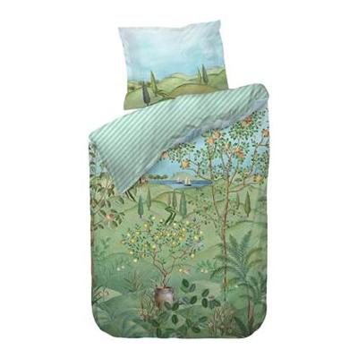 Pip Studio Pip Studio La Campagna Dekbedovertrekken- Green 140x200/220 cm