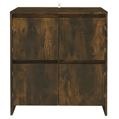 Dressoir 70x41x75 cm spaanplaat gerookt eikenkleurig