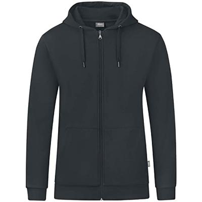JAKO C6820 Jas Met Kap Organic - Antraciet - XL