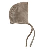 Witlof for kids babymutsje corduroy 1-6 mnd zand - thumbnail