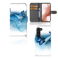 Samsung Galaxy S23 | Telefoonhoesje | Met pasjeshouder | Vlinders - thumbnail