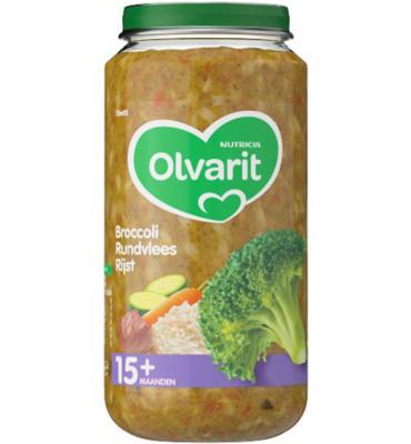Olvarit Olvarit Broccoli Rundvlees Rijst 15m05 (250g) Olvarit Olvarit Broccoli Rundvlees Rijst 15m05 (250g)