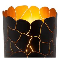 Lucide ALMELO - Tafellamp - Ø 15 cm - 1xE27 - Zwart - thumbnail