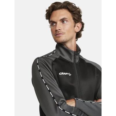 Craft 1912728 Squad 2.0 Full Zip M - Black/Granite - XXL Craft 1912728 Squad 2.0 Full Zip M - Black/Granite - XXL