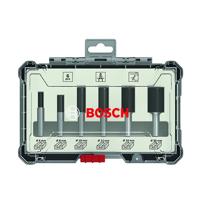 Freesset, 8 mm schacht, 6-delig Bosch Accessories 2607017466 Diameter 8 mm - thumbnail