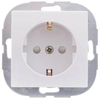 REV 0208020100 Wandcontactdoos Inzetstuk Studio Wit 1 stuk(s) - thumbnail