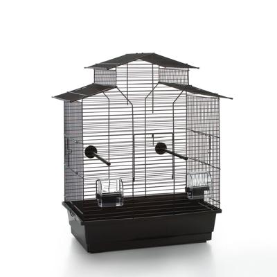 Vogelkooi Iza 2 pagode zwart