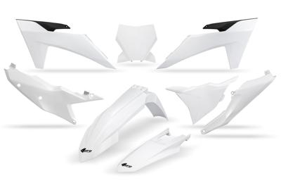UFO PLAST kappenset trim kit ufo ktm white