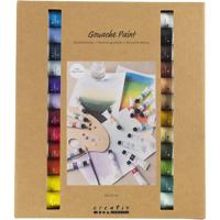 Creativ Company Gouacheverf, diverse kleuren, 24x20 ml/ 1 doos - thumbnail