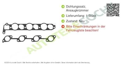 Afdichtingsset aanzuigspruitstuk compatibel met Mitsubishi 2005-> van Autoteile Gocht