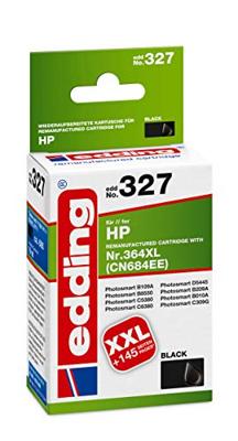 Edding Inktcartridge vervangt HP 364XL, CN684EE Compatibel Zwart EDD-327 18-327