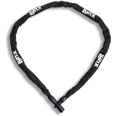 Falko Import & Export Lynx kettingslot black 4 mm. x 100 cm. nylon hoes Falko Import & Export Lynx kettingslot black 4 mm. x 100 cm. nylon hoes