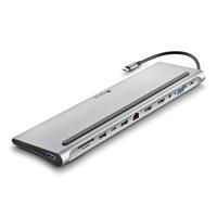 NGS Wonder Dock 12 - USB 3.0 Type-C Hub, 12-in-1 hub met meerdere poorten, Power Delivery snel opladen, HDMI, VGA, RJ45, SD/TF, brede compatibiliteit (laptops, MacBook, mobiele telefoons), compact, - thumbnail