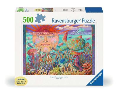 Ravensburger Legpuzzel zon en zee, 500st.