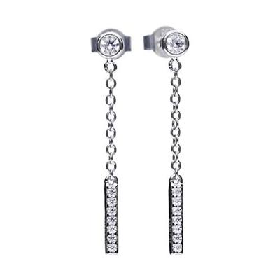 Oorbellen Dames Diamonfire 6219191082 3 cm Oorbellen Dames Diamonfire 6219191082 3 cm