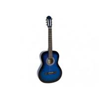 DIMAVERY AC-303 Classical Guitar, Blueburst - thumbnail