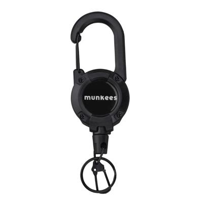 Munkees Retractable Carabiner Reel Sleutelhanger Assorti