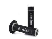 Domino rubber handvat "a190 rubber grip a190 bw/gr 118mm closed - thumbnail