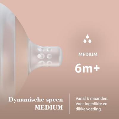 Mammafeel Dynamische Flessenspeen Mediuim 6+