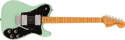 Fender Vintera II 70s Telecaster Deluxe MN Surf Green elektrische gitaar met deluxe gigbag